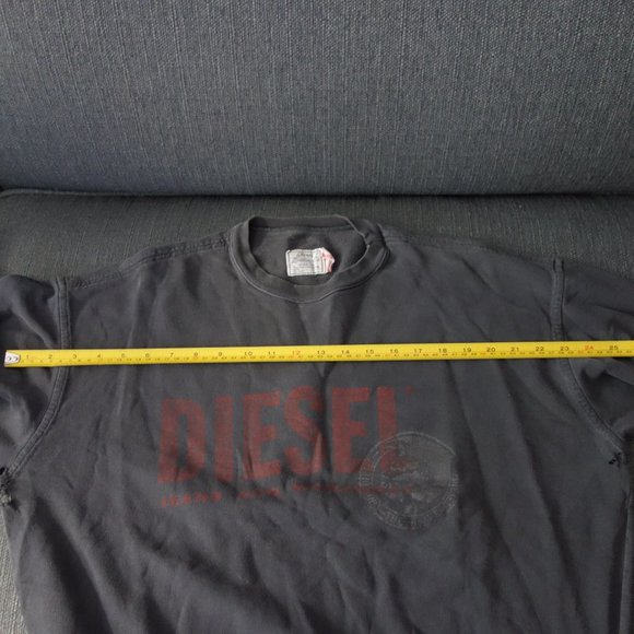 Vintage Diesel Knitting Co. Jeans & Workwear Only the Brave Sweatshirt Size M - Picture 8 of 16